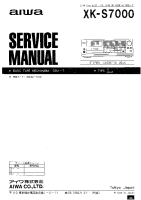 Aiwa-XK-S7000-Service-Manual