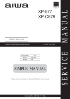 Aiwa-XP-C578-Service-Manual 