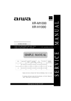 Aiwa-XR-M1000-Service-Manual