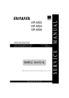 Aiwa-XR-M33-M34-M36-Service-Manual