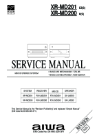 Aiwa-XR-MD200-MD201-Service-Manual