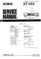 Aiwa-XT-003-Service-Manual 