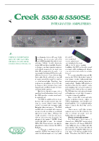 Creek-5350-5350SE