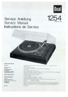Dual 1254-Service-Manual - Ownersmanual.eu