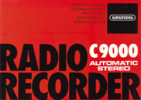 Grundig-C-9000-Owners-Manual
