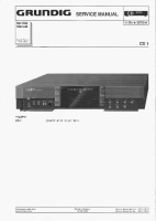 Grundig-CD-1-Service-Manual
