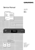Grundig-CD-21-Service-Manual