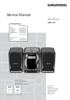 Grundig-CDM-700-Service-Manual