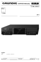 Grundig-CF-4-Service-Manual