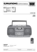 Grundig-KRCD-500-Service-Manual