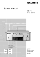 Grundig-M-100-CD-Mk2-Service-Manual