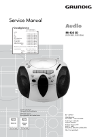 Grundig-RR-430-CD-Service-Manual 