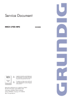 Grundig-RRCD-3700-MP-3-Service-Manual