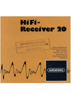 Grundig-Receiver-20-Owners-Manual