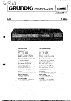 Grundig-T-4200-Service-Manual