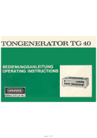 Grundig-TG-40-Owners-Manual