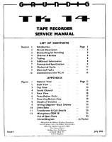 Grundig-TK-14-Service-Manual