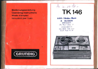 Grundig-TK-146-Owners-Manual
