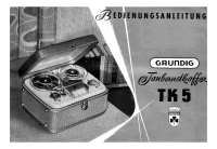 Grundig-TK-5-Owners-Manual
