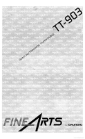 Grundig-TT-903-Owners-Manual