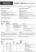 Grundig-Transonette-60-Service-Manual