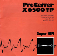 Grundig-X-6500-TP-Owners-Manual