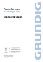 Grundig-Yacht-Boy-10-WR-5401-Service-Manual