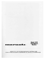 Marantz-2230-Owners-Manual-Addendum 