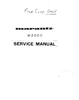 Marantz-2500-Service-Manual 