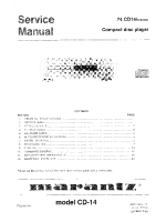 Marantz-CD-14-Service-Manual 