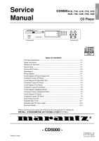 Marantz-CD-5000-Service-Manual 