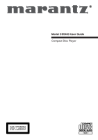 Marantz-CD-5400-Owners-Manual 