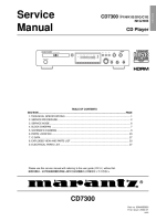 Marantz-CD-7300-Service-Manual