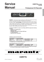 Marantz-CDR-770-Service-Manual 