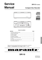 Marantz-DR-110-Service-Manual 