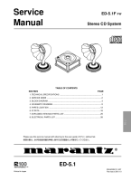 Marantz-ED-5.1-F-Service-Manual