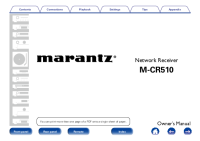 Marantz-M-CR-510-Owners-Manual 