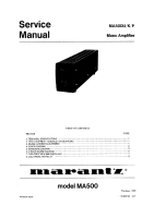 Marantz-MA-500-Service-Manual 
