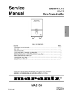 Marantz-MA-6100-Service-Manual 