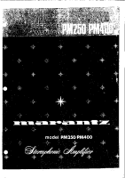 Marantz-PM-250-400-Service-Manual