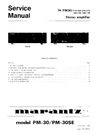 Marantz-PM-30-Service-Manual