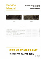 Marantz-PM-40-SE-Service-Manual 