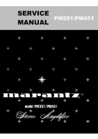 Marantz-PM-551-Service-Manual