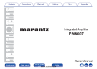 Marantz-PM-6007-Owners-Manual-EN 