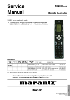 Marantz-RC-2001-Service-Manual 