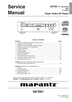 Marantz-SA-7001-Service-Manual 