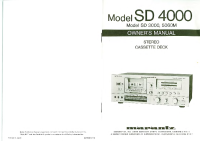 Marantz-SD-4000-Owners-Manual 