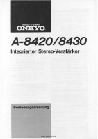 Onkyo-A-8420-Owners-Manual