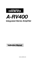 Onkyo-ARV-400-Owners-Manual