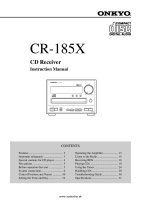 Onkyo-CR-185-X-Owners-Manual